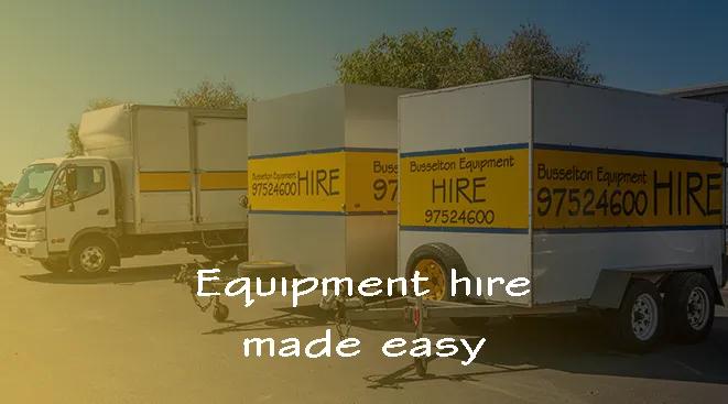 Busselton Equipment Hire - Trailer Repair in Busselton